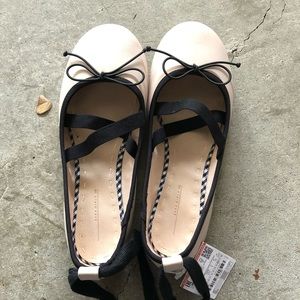 Zara girls lace up sandals